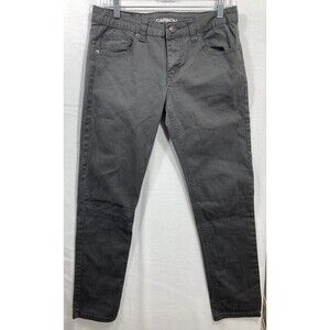 MEN'S CARBON JEANS SIZE 30x30 SKINNY BLACK COLOR